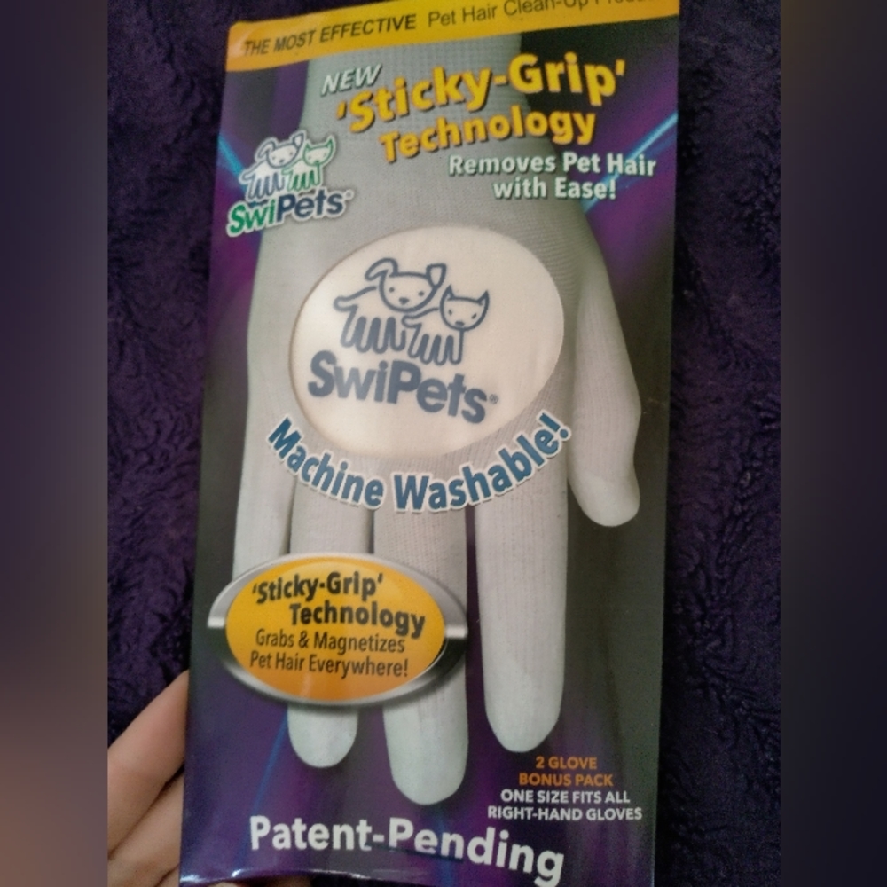 SwiPets Pet hair Clean Up Gloves